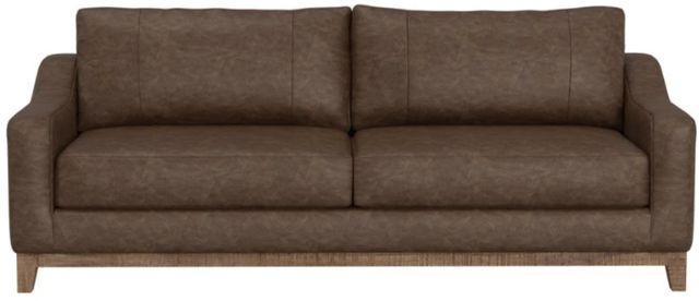 International Furniture Direct Olivo Brown Upholstered Sofa-2