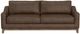International Furniture Direct Olivo Brown Upholstered Sofa-2