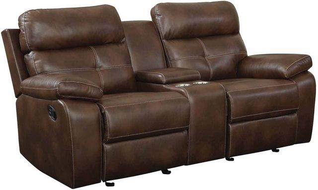 Coaster® Damiano 2 Piece Tri-tone Brown Reclining Living Room Set-3