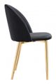 Zuo® Cozy Black Dining Chair-1