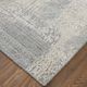 Feizy 6989F Eastfield Gray 5'x8' Area Rug-2