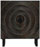 Signature Design by Ashley® Fosterman Distressed Black Accent Cabinet-1