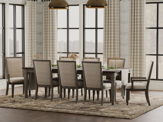 Clark Dining Set, 2 Arm Chairs Free!-0