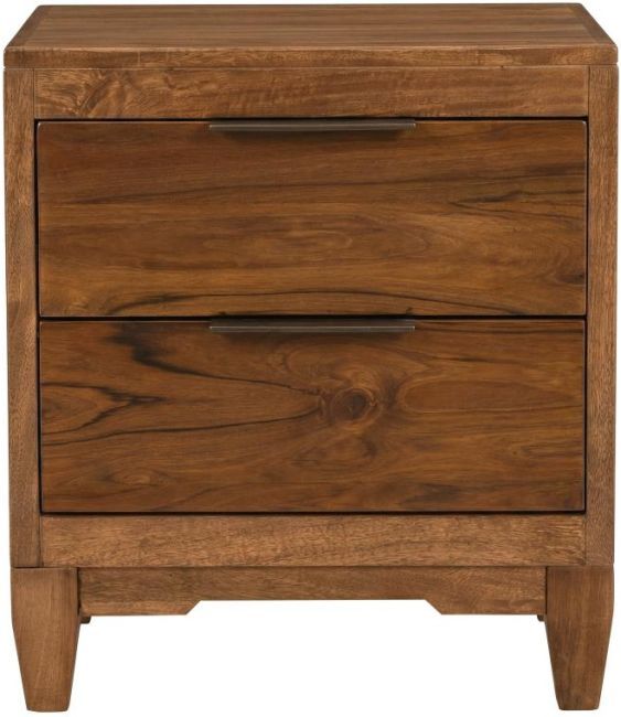 International Furniture Direct Sonora Brown Nightstand-2