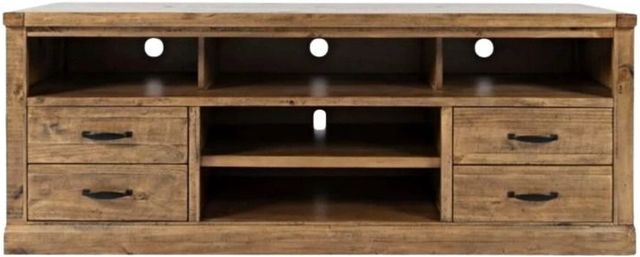 Jofran Inc. Telluride Driftwood 70" Media Console-1