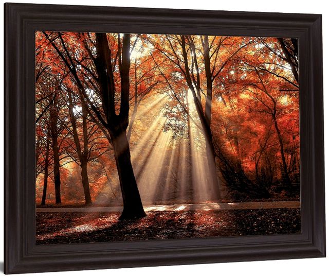 Classy Living Radiant Maple Glow Wall Art-2