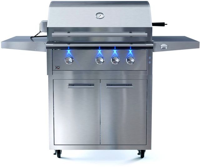 XO 67" Stainless Steel Outdoor Grill Cart-1