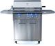 XO 67" Stainless Steel Outdoor Grill Cart-1