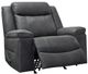 Signature Design by Ashley® Status Check Shadow Manual Rocker Recliner-2