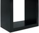Elements International Valentino 5-Piece Black/Gray/White Counter Dining Set-4