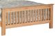 Archbold Furniture Shaker Natural Full Slat Panel Bed-2