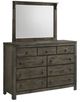 American Wholesale Furniture Cassidy Dark Vintage Gray Mirror-1