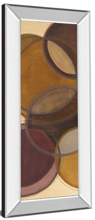 Classy Art Moon Shadow I by Jeni Lee Mirror Framed Wall Art-1