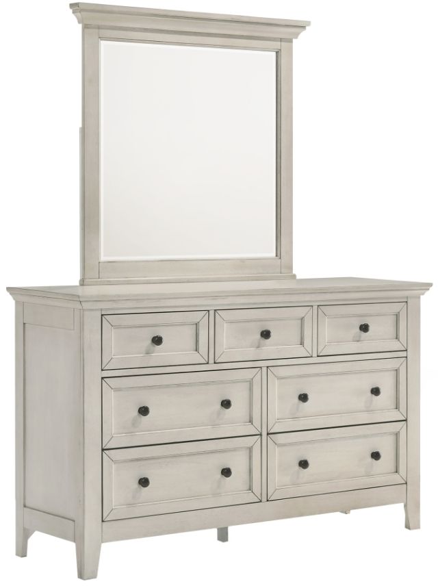 Intercon San Mateo Rustic White Youth Dresser-1
