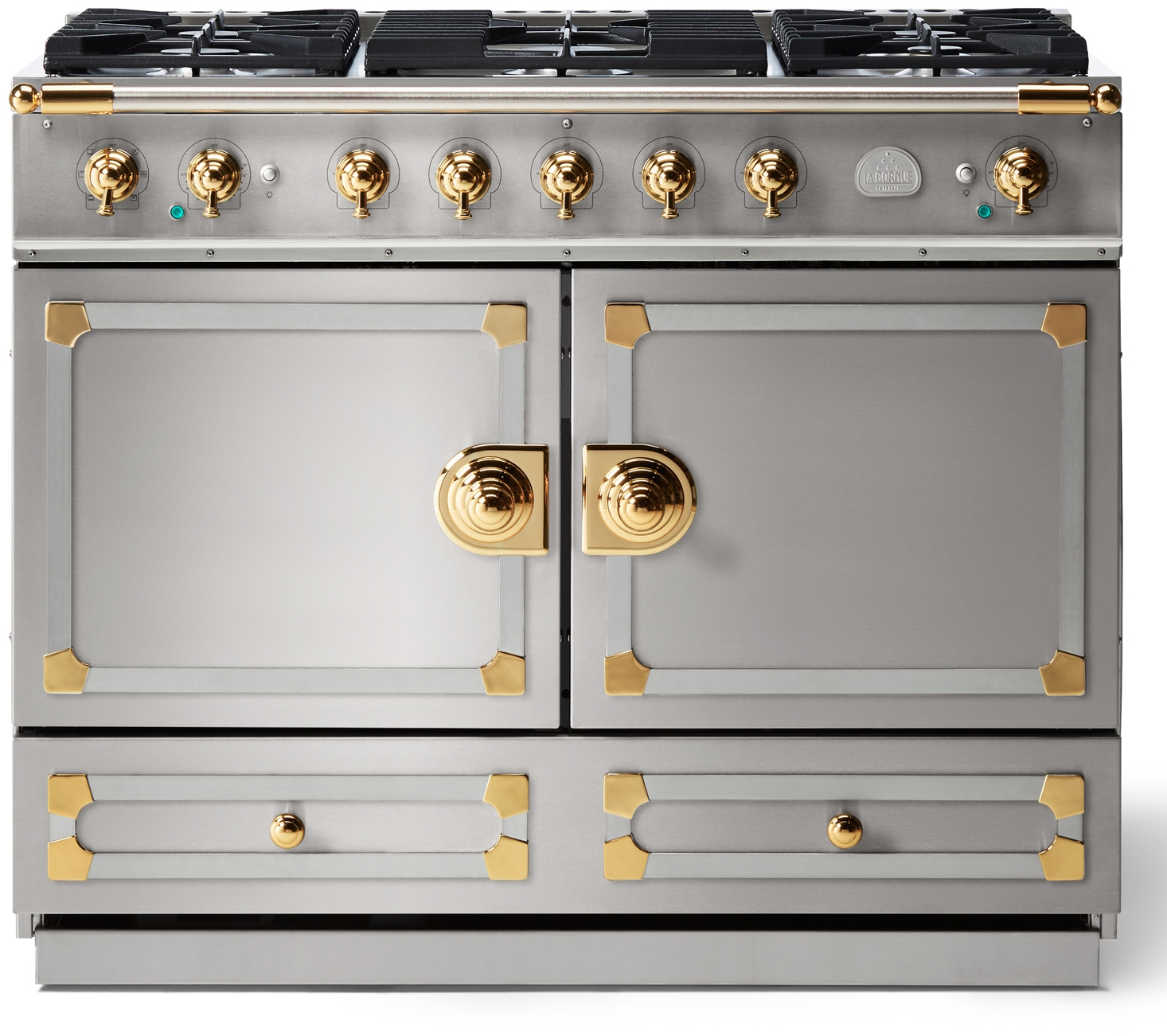La Cornue CornuFe 110 43 Stainless Steel Freestanding Dual Range