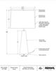 Renwil® Vevey Natural Honed White Table Lamp-4