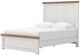  Signature Design by Ashley® Savonport Brown/White Queen Storage Panel Bed-3