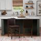 Linon Ramsey 2-Piece Brown Counter Stool-1