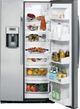 GE Profile™ Series 25.26 Cu. Ft. Stainless Steel Side-by-Side Refrigerator-4