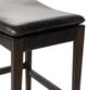 Four Hands Aya Burnt Oak/Sonoma Black Counter Stool-3