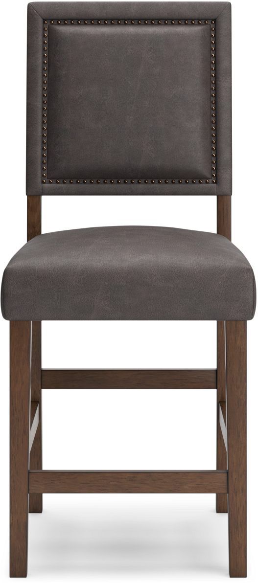 Signature Design by Ashley® Benmara Brown Counter Stool-1
