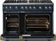 Viking® 5 Series 48" Slate Blue Pro Style Gas (NG) Range with Brushed Brass Trim-1