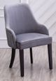 Kwality Imports Yolda 2-Piece Gray Accent Chair Set-0