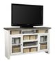 Aspenhome® Eastport Drifted White 65" Highboy Console with 2 Doors-0