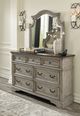 Signature Design by Ashley® Lodenbay Antique Gray/Brown Dresser and Mirror-3