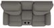 La-Z-Boy® Brooks Charcoal Power Reclining Loveseat with Console and Headrest-4