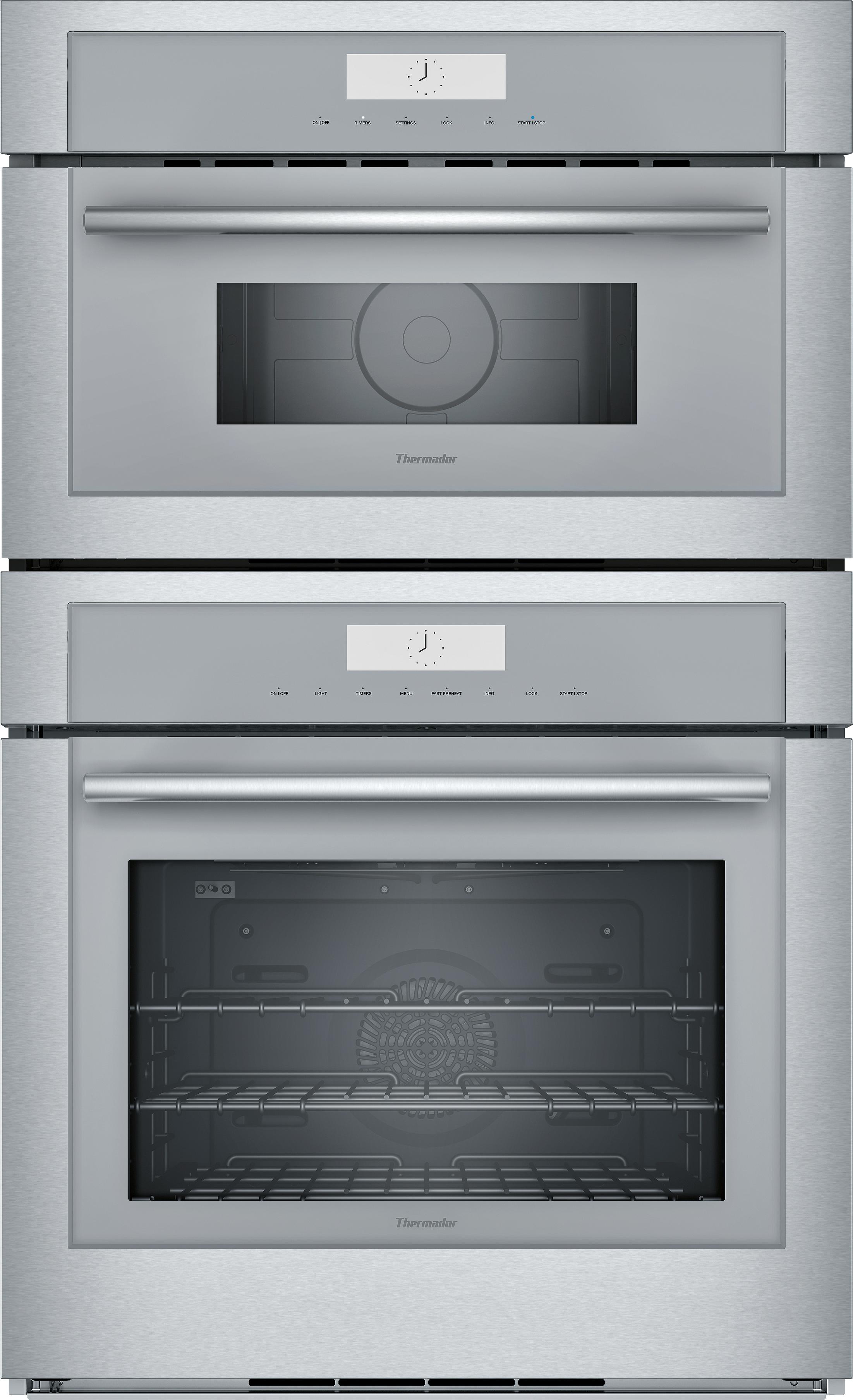 Thermador Masterpiece 30 Stainless Steel Oven Micro Combo Electric Wall Oven Appliance Discounters South County St. Charles Ballwin Maplewood MO
