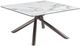 Coaster® Carvell 2-Piece Mirage White Occasional Table with Black Nickel Base Set-3