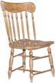 Legacy Classic Vintage Market Barnwood Oak Turned Spindle Side Chair-2