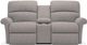 La-Z-Boy® Robin Smoke Reclining Loveseat with Console-1