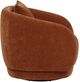 Coaster® Arnaud Burnt Orange Upholstered Swivel Accent Chair-4