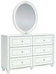 Signature Design by Ashley® Maylilly White Dresser and Mirror-0