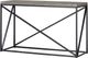 Coaster® Birdie Grey Rectangular Sofa Table with Black Metal Base -0