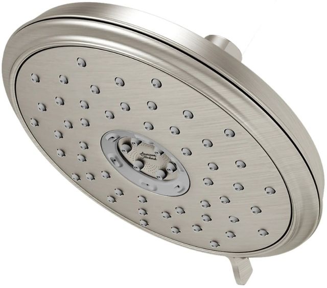 American Standard Spectra® Brushed Nickel Traditional Water-Saving Fixed Showerhead-1