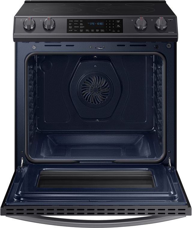Samsung 30" Fingerprint Resistant Black Stainless Steel Slide-In Electric Range-3