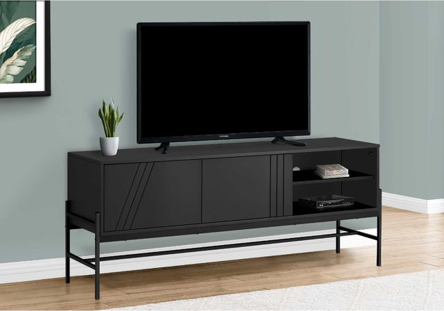 Monarch Specialties Inc. Black 60" TV Stand-3