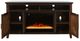 Jofran Inc. Urban Icon Merlot Electric Fireplace Media Console-3