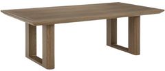 Signature Design by Ashley® Serene Bay Dark Brown Wood Outdoor Coffee Table