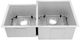 ZLine Jackson Stainless Steel 10" Undermount Double Bowl Kitchen Sink with Bottom Grid-1
