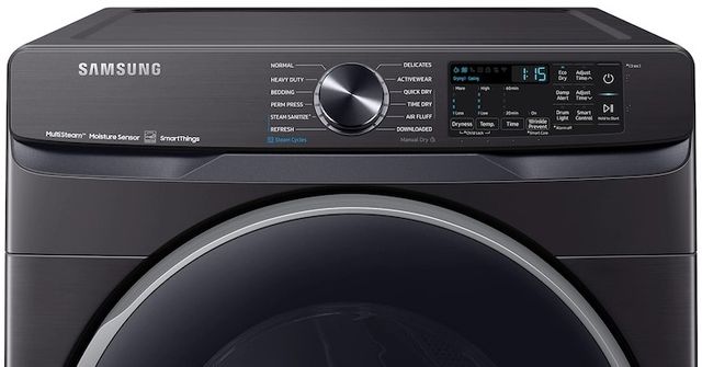 Samsung 7.5 Cu. Ft. Brushed Black Electric Dryer-2