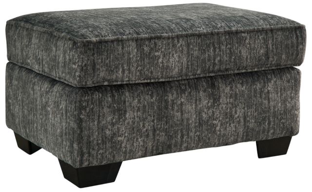 Signature Design by Ashley® Lonoke Gunmetal Accent Ottoman-0