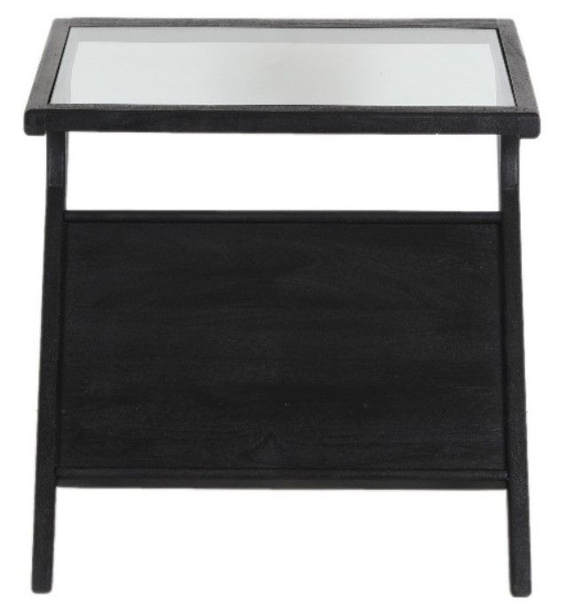 Porter International Designs Canberra Black End Table-1