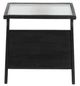 Porter International Designs Canberra Black End Table-1