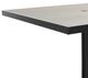 CabanaCoast® Customizable Skye Aluminum/Wooden 32" Outdoor Square Dining Table-2