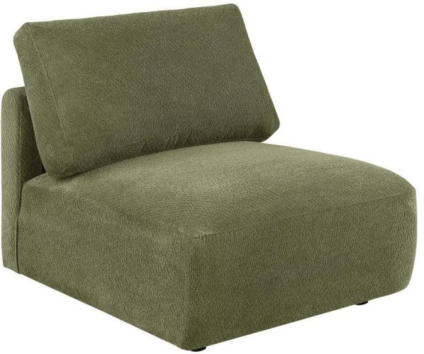 Coaster® Elysia 5-Piece Green Upholstered Modular Sectional-3