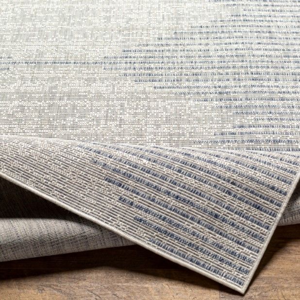 Surya Eagean Navy/Taupe 4'x6' Area Rug-2